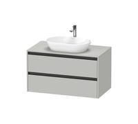 Duravit Ketho.2 mobile sottolavabo, 2 scomparti estraibili, K24896007070000, Ketho.2 [Mobili da Bagno > Mobili Lavabo]