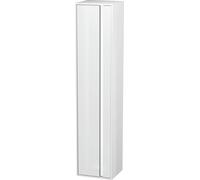 Duravit Ketho armoire haute, 400x1800x360 mm, 1 porte, charnières à gauche, KT1255L2222, KT1255L2222, Colorazione: Decoro bianco lucido