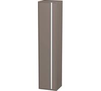 Duravit Ketho armoire haute, 400x1800x360 mm, 1 porte, charnières à gauche, KT1255L4343, KT1255L4343, Colorazione: Basalto opaco decoro opaco