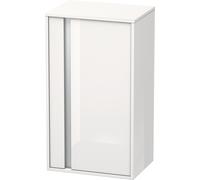 Duravit Ketho Armoires mi-hautes, 500x880x360 mm, 1 porte, charnières à droite, KT1266R2222, KT1266R2222, Colorazione: Decoro bianco lucido