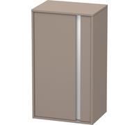 Duravit Ketho Armoires mi-hautes, 500x880x360 mm, 1 porte, charnières à gauche, KT1266L4343, KT1266L4343, Colorazione: Basalto opaco decoro opaco