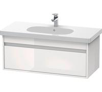 Duravit Ketho bâti-support lavabo suspendu, 1000x410x455 mm, 1 tiroir, pour D-Code, KT666802222, KT666802222, Colorazione: Decoro bianco lucido