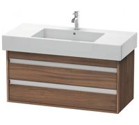 Duravit Ketho bâti-support lavabo suspendu, 1000x480x455 mm, 2 tiroirs, pour lavabos Vero 032910, KT664107979, KT664107979, Colorazione: Decorazione naturale in noce