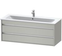 Duravit Ketho bâti-support lavabo suspendu, 1200x480x475 mm, 2 tiroirs, pour ME by Starck 233612, KT643100707, KT643100707, Colorazione: Decoro grigio cemento opaco