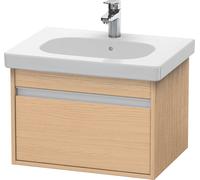 Duravit Ketho bâti-support lavabo suspendu, 600x410x455 mm, 1 tiroir, pour D-Code, KT667003030, KT667003030, Colorazione: Rovere naturale decorativo