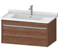Duravit Ketho bâti-support lavabo suspendu, 800x410x455 mm, 1 tiroir, pour Starck 3 030480, KT666407979, KT666407979, Colorazione: Decorazione naturale in noce