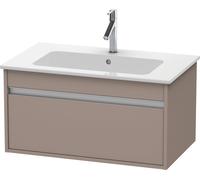 Duravit Ketho bâti-support lavabo suspendu, 800x410x475 mm, 1 tiroir, pour ME by Starck 233683, KT641904343, KT641904343, Colorazione: Basalto opaco decoro opaco