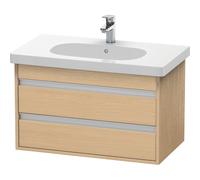 Duravit Ketho mobile sottolavabo, 2 scomparti estraibili, KT664703030, Ketho [Mobili da Bagno > Mobili Lavabo]
