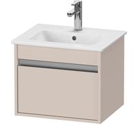 Duravit Ketho bâti-support lavabo suspendu, Compact, 500x410x412 mm, 1 tiroir, pour ME by Starck 233653, KT640409191, KT640409191, Colorazione: Decoro taupe opaco