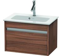 Duravit Ketho bâti-support lavabo suspendu, Compact, 600x410x385 mm, 1 tiroir, pour ME by Starck 234263, KT642207979, KT642207979, Colorazione: Decorazione naturale in noce