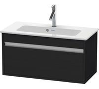 Duravit Ketho bâti-support lavabo suspendu, Compact, 800x410x385 mm, 1 tiroir, pour ME by Starck 234283, KT642301616, KT642301616, Colorazione: Rovere nero decorativo