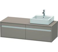 Duravit Ketho mobile sottolavabo, 2 scomparti estraibili, KT6697R4343, Ketho [Mobili da Bagno > Mobili Lavabo]
