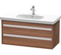 Duravit Ketho meuble sous-lavabo suspendu, 1000x480x455 mm, 2 tiroirs, pour D-Code, KT664807979, KT664807979, Colorazione: Decorazione naturale in noce