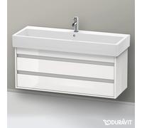 Duravit Ketho mobile con lavabo Vero, 2 scomparti estraibili, 0454120000+KT663902222, Ketho; Vero [Mobili da Bagno > Mobili con Lavabo Integrato]