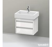 Duravit Ketho mobile con lavabo Vero, 2 scomparti estraibili, 0454600000+KT663602222, Ketho; Vero [Mobili da Bagno > Mobili con Lavabo Integrato]