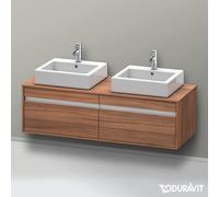 Duravit Ketho mobile sottolavabo, 2 scomparti estraibili, KT6697B7979, Ketho [Mobili da Bagno > Mobili Lavabo]