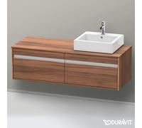 Duravit Ketho mobile con top, 2 scomparti estraibili, KT6697R7979, Ketho [Mobili da Bagno > Mobili Lavabo]