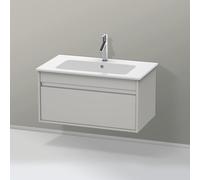 Duravit Ketho bâti-support lavabo suspendu, 800x410x475 mm, 1 tiroir, pour ME by Starck 233683, KT641900707, KT641900707, Colorazione: Decoro grigio cemento opaco