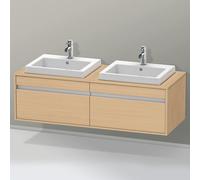 Duravit Ketho mobile sottolavabo, 2 scomparti estraibili, KT6797B3030, Ketho [Mobili da Bagno > Mobili Lavabo]