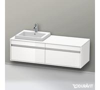 Duravit Ketho mobile sottolavabo, 2 scomparti estraibili, KT6797L2222, Ketho [Mobili da Bagno > Mobili Lavabo]