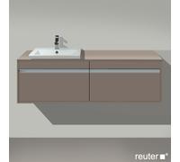 Duravit Ketho mobile sottolavabo, 2 scomparti estraibili, KT6797L4343, Ketho [Mobili da Bagno > Mobili Lavabo]