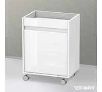 Duravit Ketho mobiletto con rotelle, 1 anta, KT2530L2222, Ketho [Mobili da Bagno > Mobili Complementari]