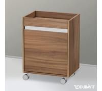 Duravit Ketho mobiletto con rotelle, 1 anta, KT2530L7979, Ketho [Mobili da Bagno > Mobili Complementari]