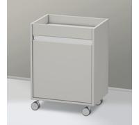 Duravit Ketho mobiletto con rotelle, 1 anta, KT2530R0707, Ketho [Mobili da Bagno > Mobili Complementari]