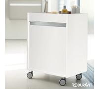 Duravit Ketho mobiletto con rotelle, 1 anta, KT2530R1818, Ketho [Mobili da Bagno > Mobili Complementari]