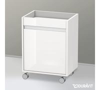 Duravit Ketho mobiletto con rotelle, 1 anta, KT2530R2222, Ketho [Mobili da Bagno > Mobili Complementari]