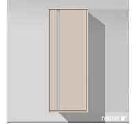 Duravit Ketho pensile, 1 anta, KT1267R9191, Ketho [Mobili da Bagno > Mobili Complementari]