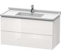 Duravit L-Cube armadietto 102x46.9x55.8 cm sottolavabo sospeso bianco LC626602222
