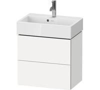 Duravit L-Cube armadietto 58.4x39.1x54.4 cm sottolavabo sospeso bianco LC621901818