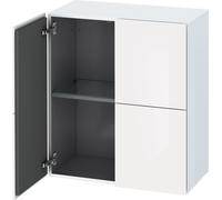 Duravit L-Cube armadietto 70x36.3x80 cm laterale sospeso bianco LC117702222