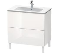 Duravit L-Cube armadietto 82x48.1x70.4 cm sottolavabo a terra bianco LC662602222