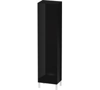 Duravit L-Cube Armoire haute individuelle 1 porte, 3 tablettes en verre, 1 tablette en bois, butée à droite, hauteur min. 1321 mm - max. 2000 mm, largeur min. 250 mm - max. 500 mm, profondeur min. 200