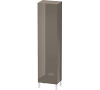 Duravit L-Cube Armoire haute individuelle 1 porte, 3 tablettes en verre, 1 tablette en bois, butée à droite, hauteur min. 1321 mm - max. 2000 mm, largeur min. 250 mm - max. 500 mm, profondeur min. 200