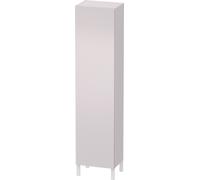 Duravit L-Cube Armoire haute individuelle 1 porte, 3 tablettes en verre, 1 tablette en bois, butée gauche, hauteur min. 1321 mm - max. 2000 mm, largeur min. 250 mm - max. 500 mm, profondeur min. 200 m