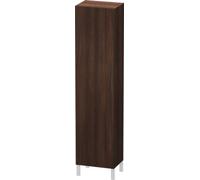 Duravit L-Cube Armoire haute individuelle 1 porte, 3 tablettes en verre, 1 tablette en bois, butée gauche, hauteur min. 1321 mm - max. 2000 mm, largeur min. 250 mm - max. 500 mm, profondeur min. 200 m