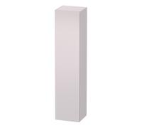 Duravit L-Cube Armoire haute, largeur 400mm, profondeur 363mm, 1 porte, charnière à droite, LC1180R8787, LC1180R8787, Colorazione: Laccato Bianco Lilla Seta opaco Laccato opaco