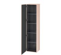 Duravit L-Cube Armoire haute, largeur 400mm, profondeur 363mm, 1 porte, charnière à gauche, LC1180L1010, LC1180L1010, Colorazione: Albicocca Perla lacca lucida all'albicocca