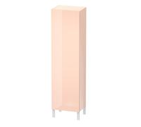 Duravit L-Cube Armoire haute, largeur 500mm, profondeur 363mm, 1 porte, charnière à droite, LC1181R1010, LC1181R1010, Colorazione: Albicocca Perla lacca lucida all'albicocca