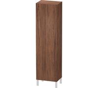 Duravit L-Cube Armoire haute, largeur 500mm, profondeur 363mm, 1 porte, charnière à gauche, LC1181L2121, LC1181L2121, Colorazione: Noce Scuro