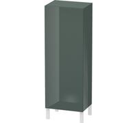 Duravit L-Cube armoire mi-haute, largeur 500mm, profondeur 363mm, 1 porte, charnières à gauche, LC1179L3838, LC1179L3838, Colorazione: Laccato lucido Grigio Dolomiti Grey
