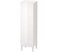 Duravit L-Cube armoires mi-hautes individual, 1 porte charnière à droite, dimensions variables, 250-500x200-363x901-1320mm, LC1190R8585, LC1190R8585, Colorazione: Laccato lucido bianco