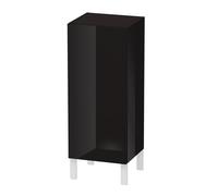 Duravit L-Cube armoires mi-hautes individual, 1 porte charnière à droite, dimensions variables, 250-500x200-363x600-900mm, LC1189R4040, LC1189R4040, Colorazione: Laccato nero lucido