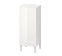 Duravit L-Cube armoires mi-hautes individual, 1 porte charnière à droite, dimensions variables, 250-500x200-363x600-900mm, LC1189R8585, LC1189R8585, Colorazione: Laccato lucido bianco