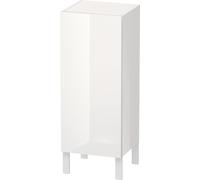 Duravit L-Cube armoires mi-hautes individual, 1 porte charnière à gauche, dimensions variables, 250-500x200-363x600-900mm, LC1189L8585, LC1189L8585, Colorazione: Laccato lucido bianco