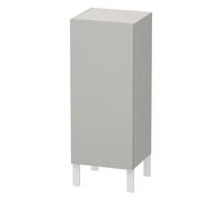 Duravit L-Cube armoires mi-hautes individual, 1 porte charnière à gauche, dimensions variables, 250-500x200-363x600-900mm, LC1189L0707, LC1189L0707, Colorazione: Decoro grigio cemento opaco