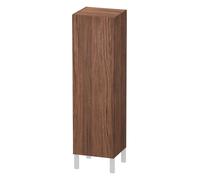 Duravit L-Cube armoires mi-hautes individual, 1 porte charnière à gauche, dimensions variables, 250-500x200-363x901-1320mm, LC1190L2121, LC1190L2121, Colorazione: Decorazione in noce scuro